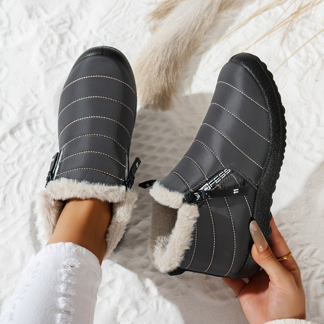 Damen Komfortable Winterboots mit kuscheligem Innenfutter R&B