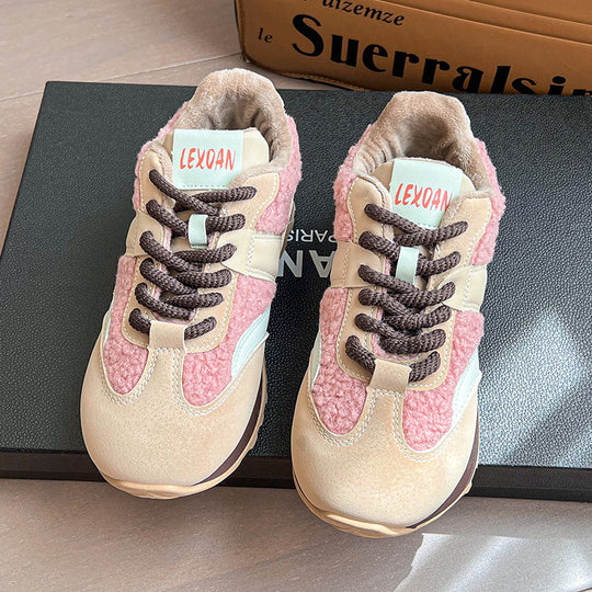 Damen Komfortable Sneakers mit weich gefüttertem Innenteil und atmungsaktiver Struktur R&B