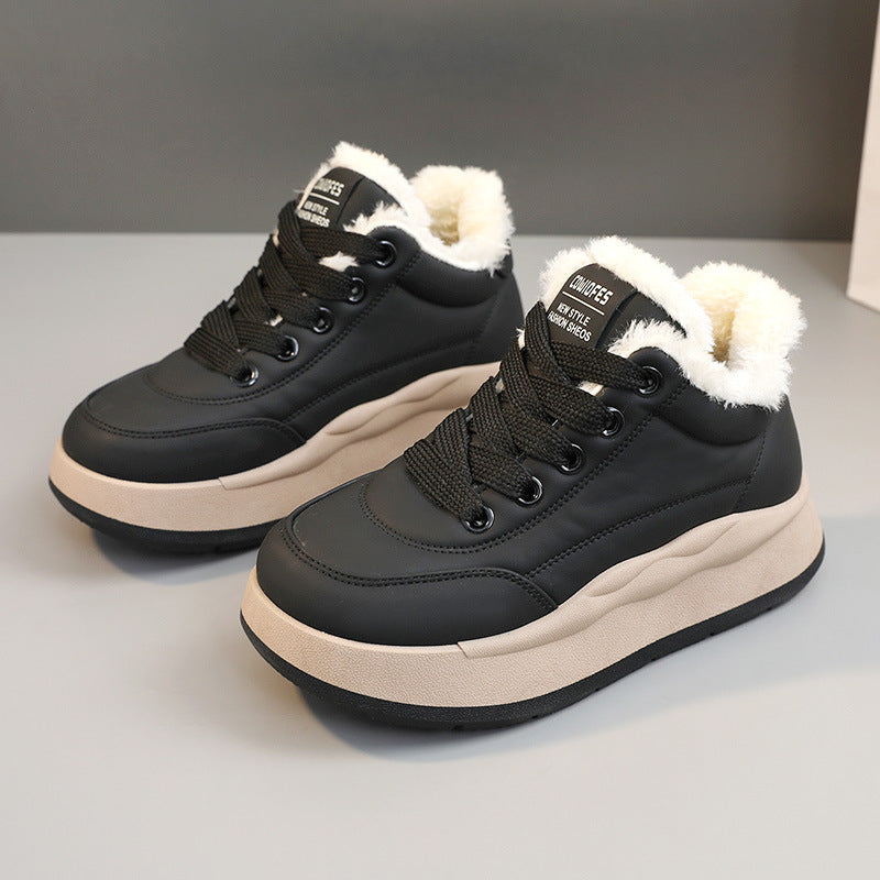 Damen Winter Sneaker mit kuscheligem Innenfutter und rutschfester Sohle R&B