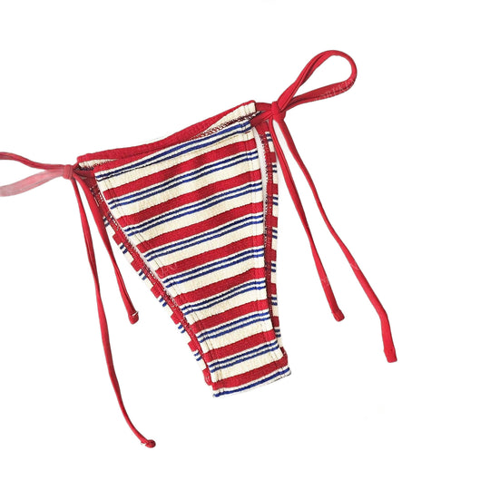 Damen Triangel-Bikini-Set mit verspieltem Design und regulierbaren Trägern R&B