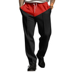 Herren Sportliche Jogginghose mit Kontrastdetails und verstellbarem Kordelzug R&B