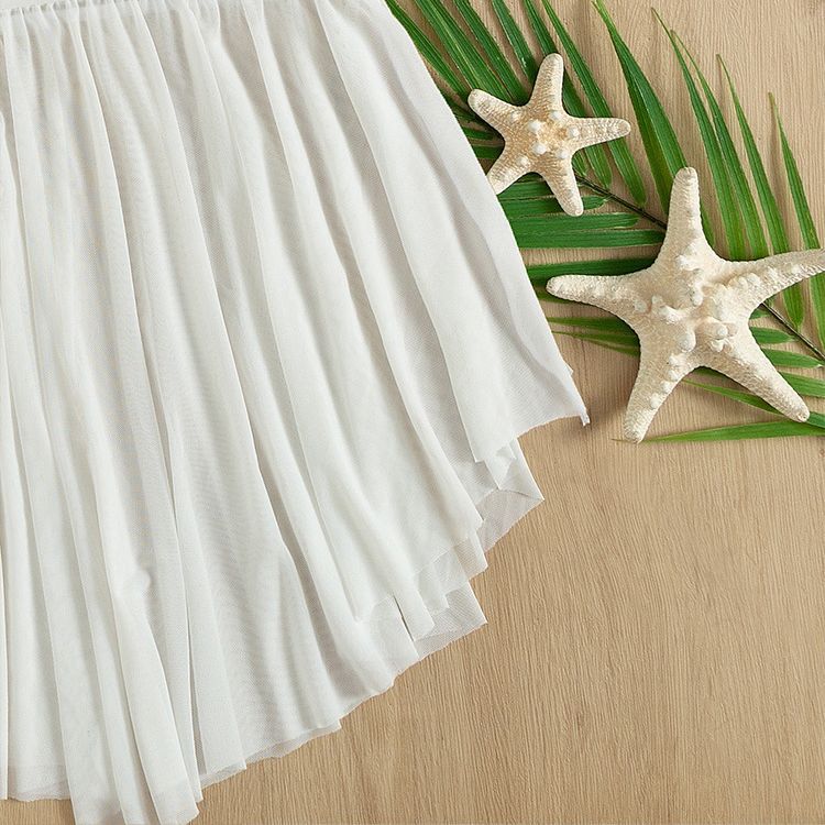 Damen verspieltes Strandkleid R&B