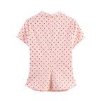 Damen Elegantes Oberteil mit innovativem Ausschnitt und feinem Stoff R&B