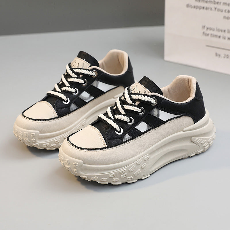 Damen Sneakers mit modernem Plateau-Design R&B