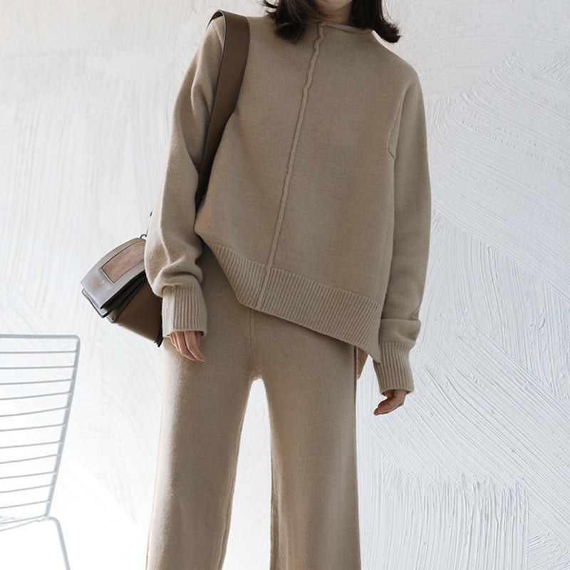 Damen Strickanzug mit weitem Bein und eleganter Passform R&B