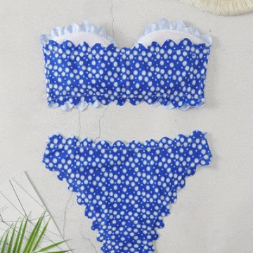 Damen Bikini-Set mit floralem Muster R&B