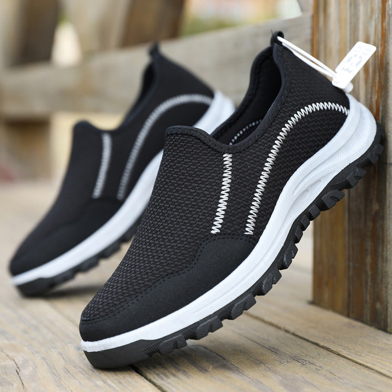 Damen Atmungsaktive Slip-On Laufschuhe mit flexibel ausgestattet Sohle R&B