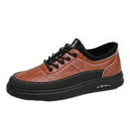 Damen Bequeme und stylische Ledersneaker mit rutschfester Sohle und atmungsaktivem Innenfutter