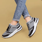 Damen Lauf-Sneaker mit atmungsaktivem GewR&Be und stoßdämpfender Sohle R&B