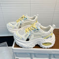 Damen Sportliche Chunky Sneakers mit atmungsaktiver Netzstruktur und dämpfendem Sohlenprofil R&B