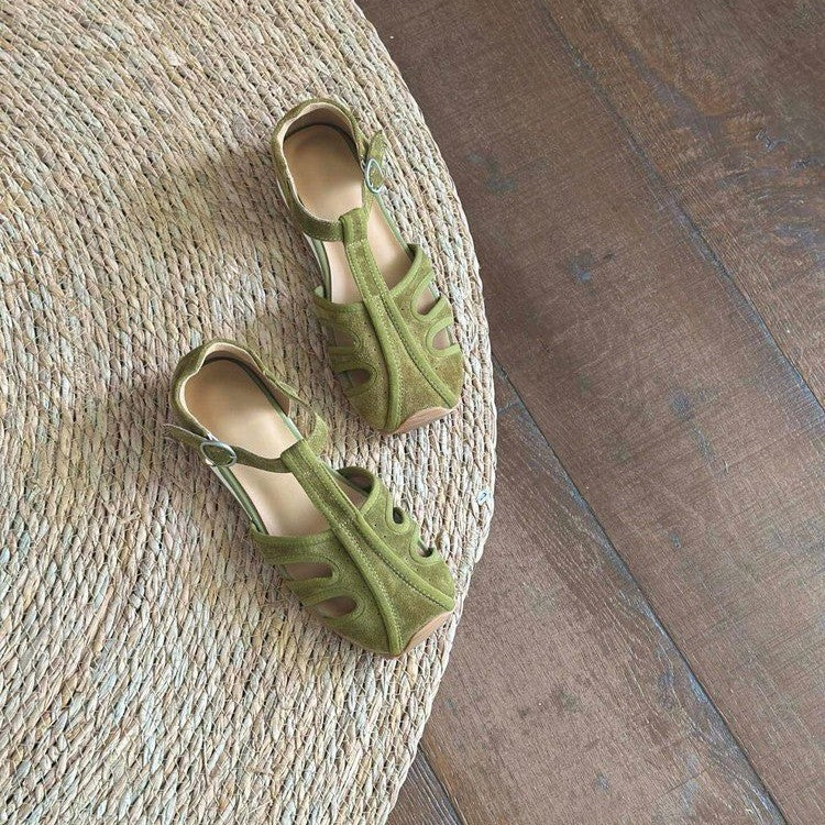 Damen Komfortable Riemchen-Sandalen mit atmungsaktivem Obermaterial R&B