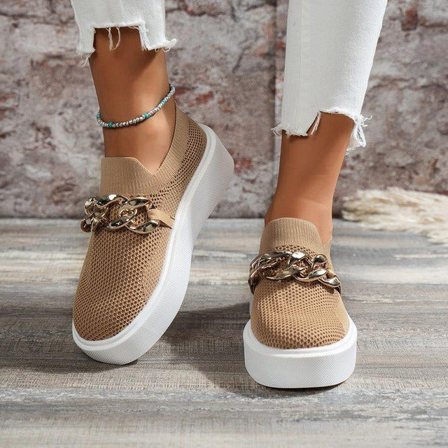 Atmungsaktive Plattformschuhe R&B