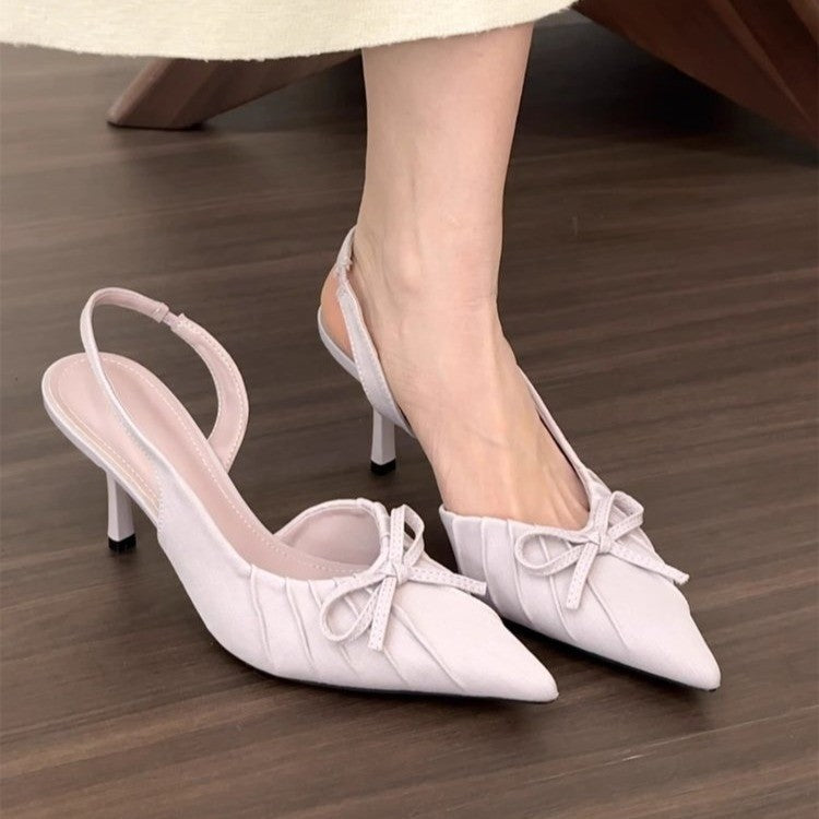Damen Slingback-Pumps mit raffinierter Schleifen-Details und elegantem Design R&B