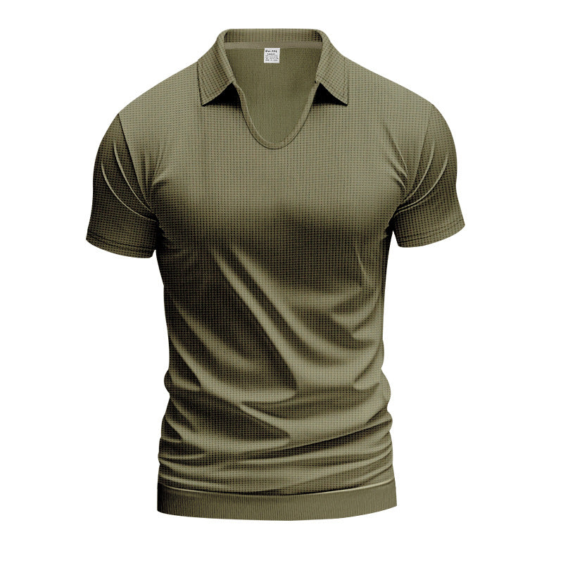 Herren Polo-Shirt mit strukturiertem Design und modernem Schnitt R&B