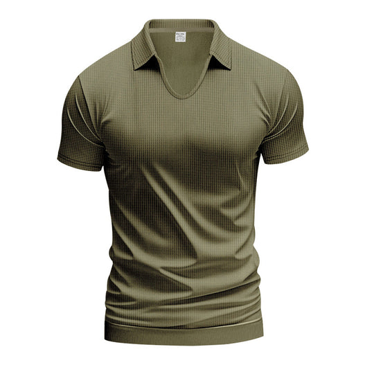 Herren Polo-Shirt mit strukturiertem Design und modernem Schnitt R&B