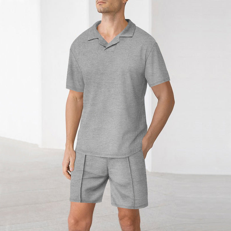 Herren Polo-Shirt mit Kurzarm und modernem Schnitt R&B
