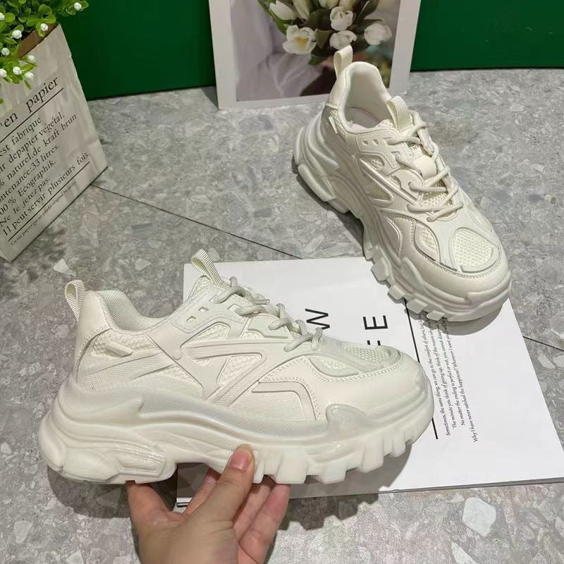 Damen Sportliche Sneakers mit atmungsaktiver Netzstruktur und rutschfester Sohle R&B