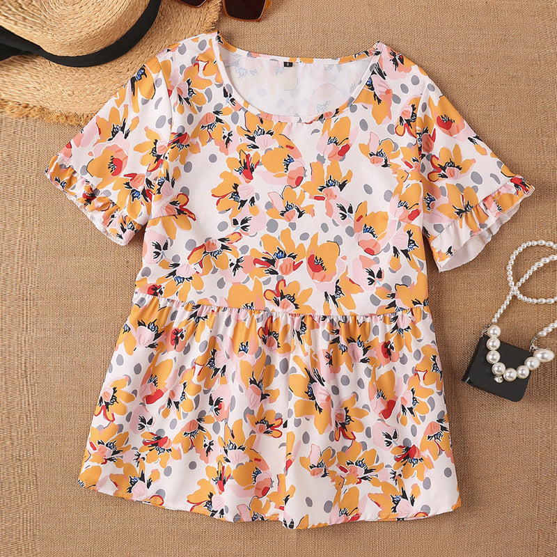 Damen Blusen mit floralem Design R&B