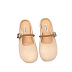 Damen Ballerinas mit verstellbarem Riemen und weichem Innenfutter R&B