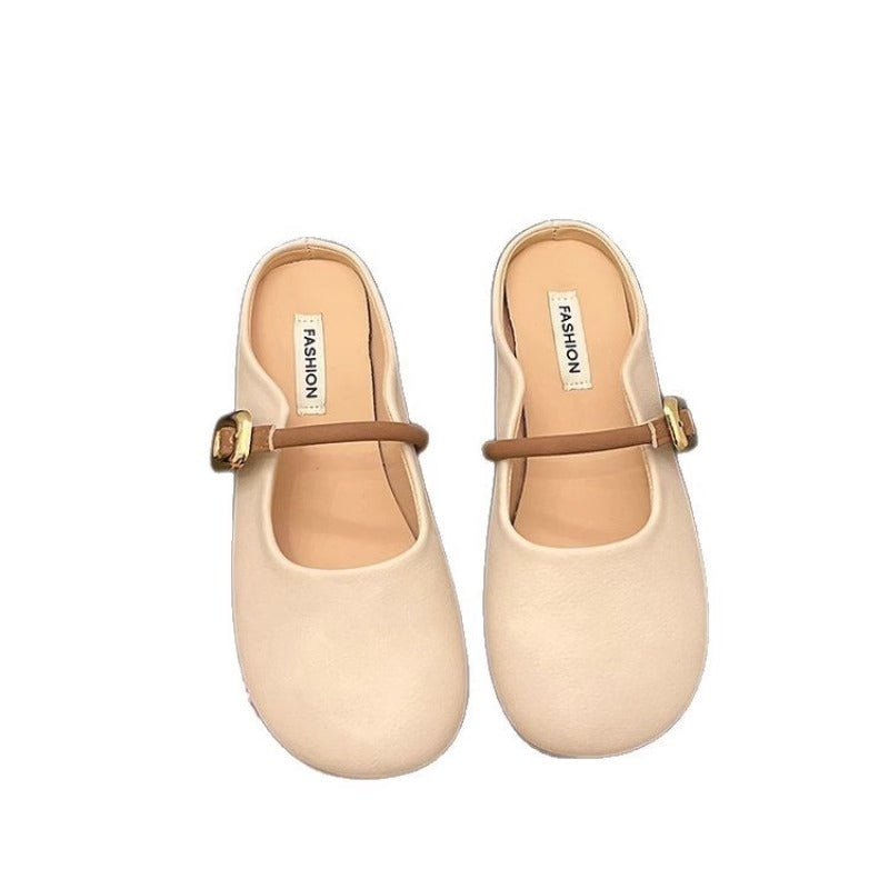 Damen Ballerinas mit verstellbarem Riemen und weichem Innenfutter R&B