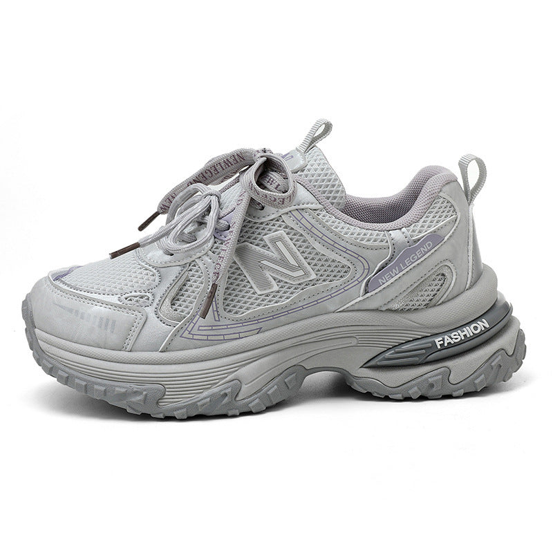 Damen Sportliche Sneakers mit atmungsaktiver Mesh-Oberfläche und dämpfender Laufsohle R&B 1771555686