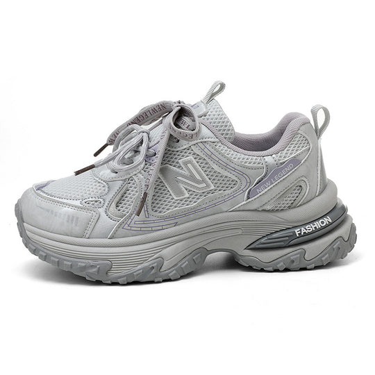 Damen Sportliche Sneakers mit atmungsaktiver Mesh-Oberfläche und dämpfender Laufsohle R&B 1771555686
