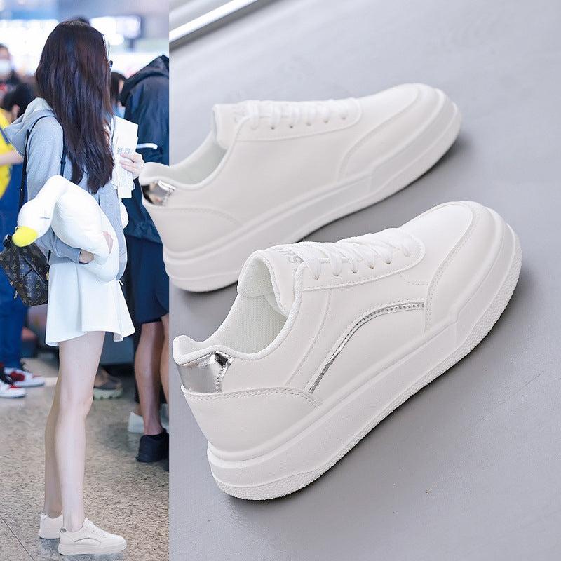 Damen Sportliche Sneakers mit elegantem Metallic-Akzent und bequemer Dämpfung R&B