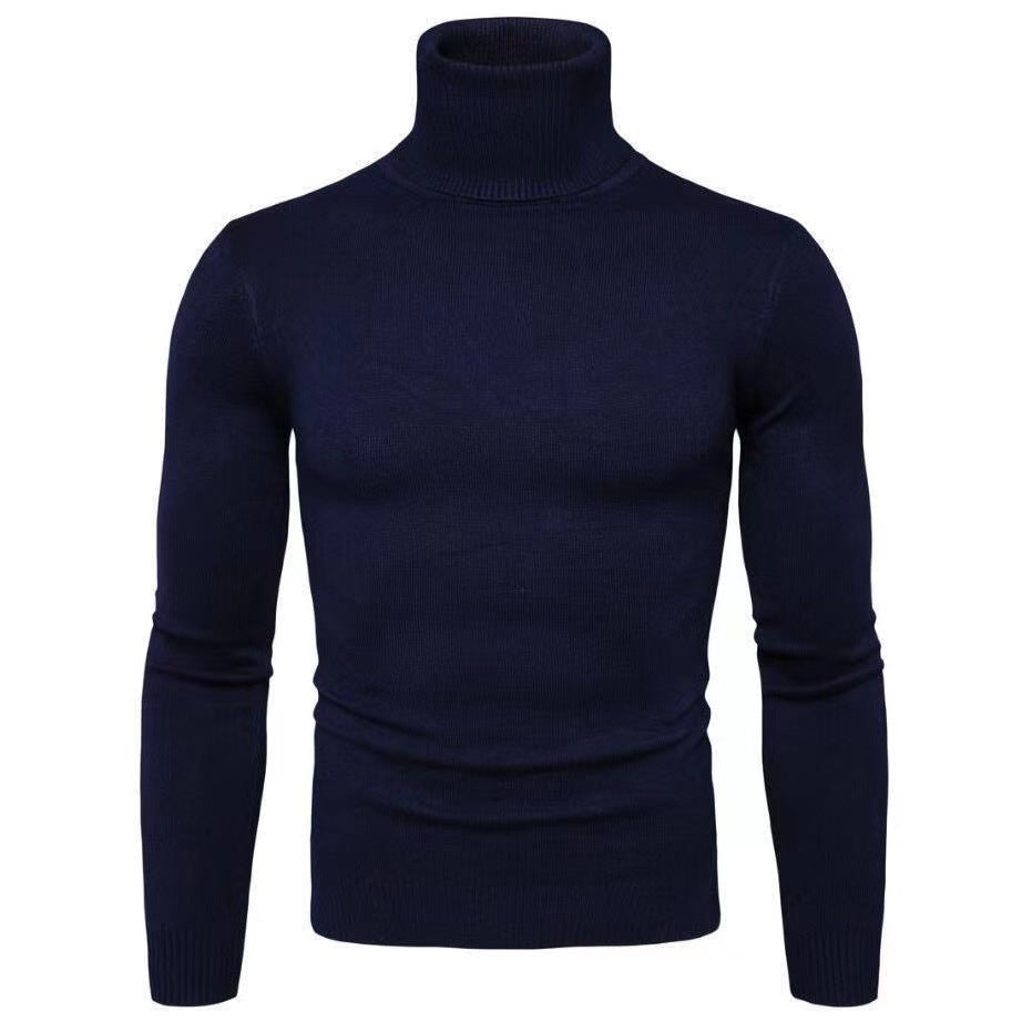 Herren Rollkragenpullover aus hochwertiger Baumwolle R&B