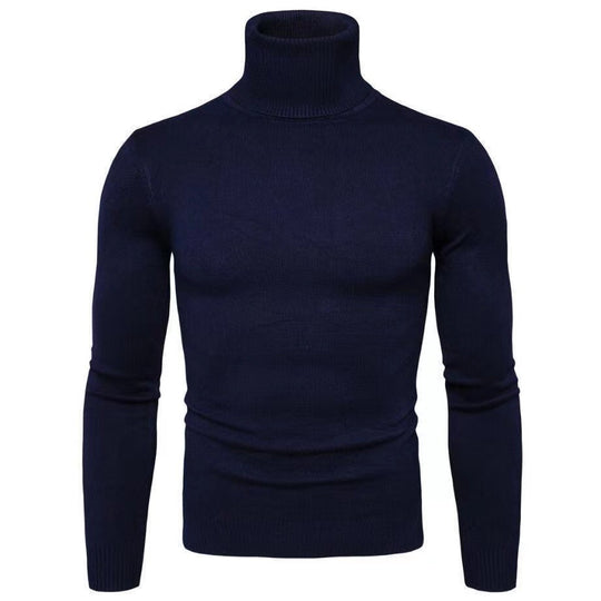 Herren Rollkragenpullover aus hochwertiger Baumwolle R&B