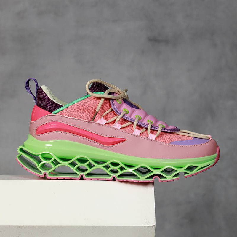 Damen Sportliche Sneakers mit innovativem Sohlen-Design