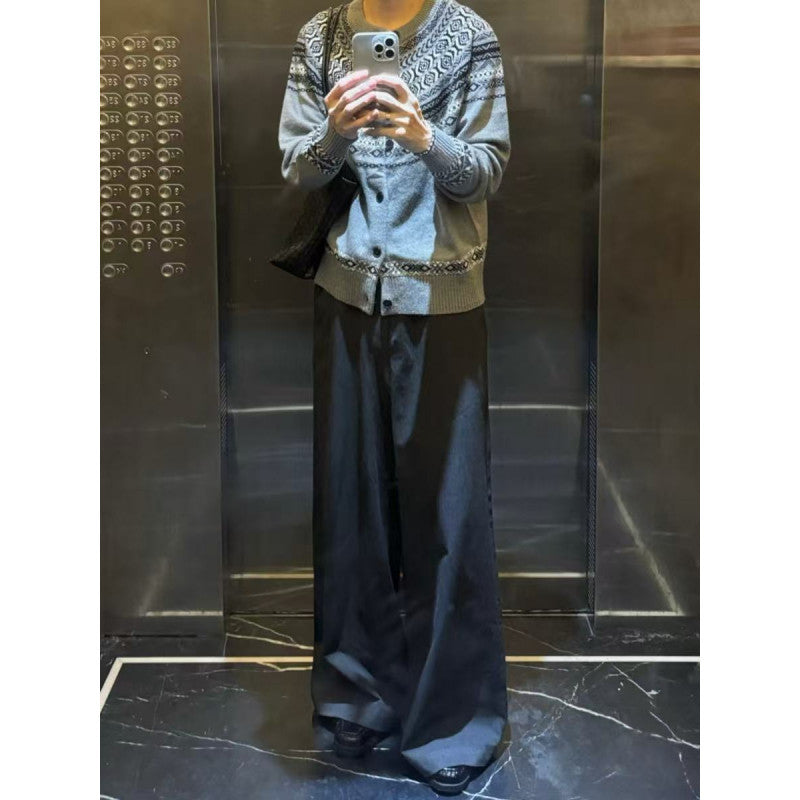 Damen Strickjacke mit Norweger-Muster R&B