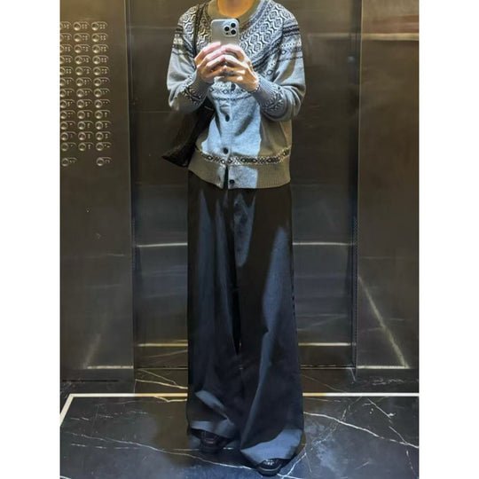 Damen Strickjacke mit Norweger-Muster R&B