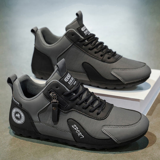 Damen Sportliche Freizeitsneaker mit trendiger Oberflächenstruktur R&B