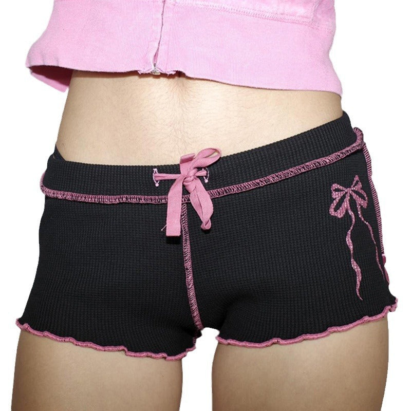Damen Sportliche Shorts mit flexiblem Bund und atmungsaktivem Material R&B
