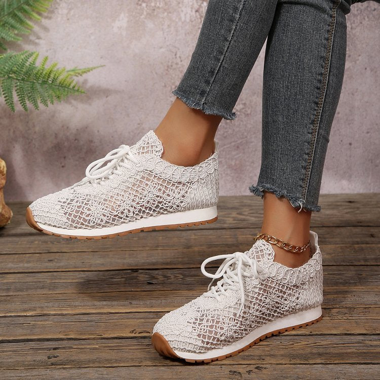 Damen Sportliche Komfort-Sneaker mit atmungsaktivem Obermaterial R&B