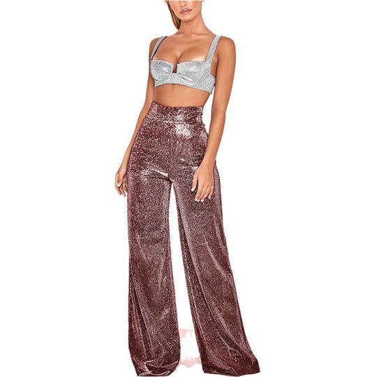 Damen Glitzerndes Trend-Outfit R&B