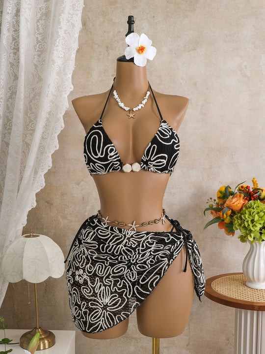 Damen Zweiteiliges Strandoutfit R&B