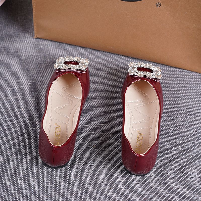 Damen Ballerinas mit extravagantem Schmuckdetail R&B