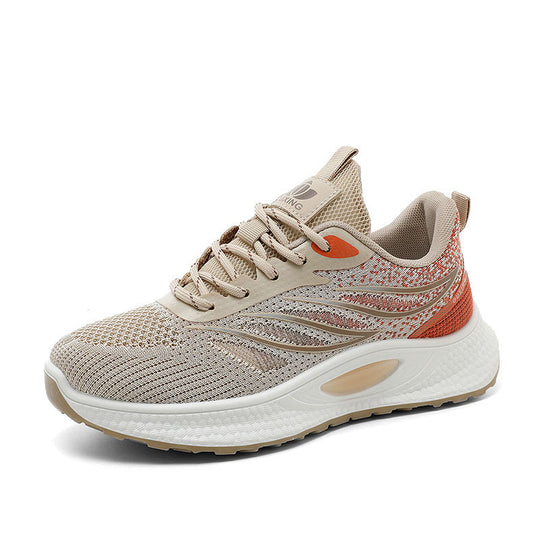 Damen sportliche Laufschuhe mit atmungsaktiver Oberfläche und dämpfendem Sohlenprofil R&B