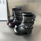 Damen Stiefel mit modischer Schließenverzierung und flexiblem Komfort R&B