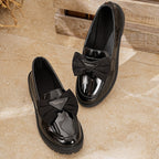 Damen elegante Mokassins mit Schleifen-Design R&B