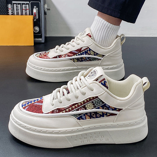 Damen Plateau Sneakers mit einzigartigem Design und bequemen Dämpfungselementen R&B