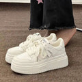 Damen Plateau-Sneaker mit modernem Design und trendiger Sohlentechnologie R&B