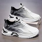 Damen Sportliche Lauf-Sneaker mit atmungsaktiven Mesh-Einsätzen und dämpfender Sohle R&B