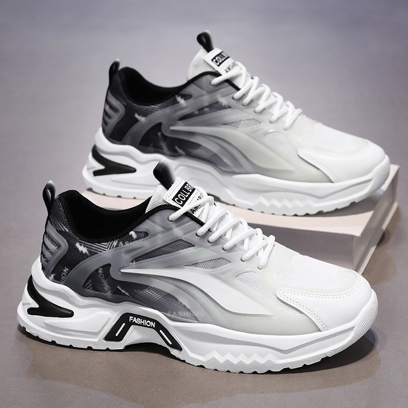 Damen Sportliche Lauf-Sneaker mit atmungsaktiven Mesh-Einsätzen und dämpfender Sohle R&B