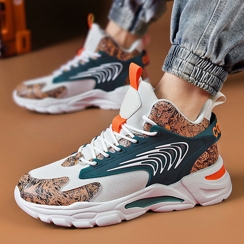 Damen Sportliche High-Top Sneakers mit innovativem Design R&B