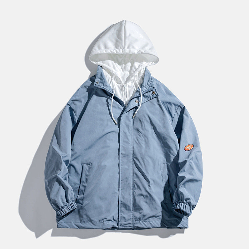 Unisex Übergangsjacke mit Kapuze und atmungsaktivem Innenfutter R&B