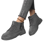 Damen modische Winterstiefel mit praktischem Reißverschluss und rutschfester Sohle