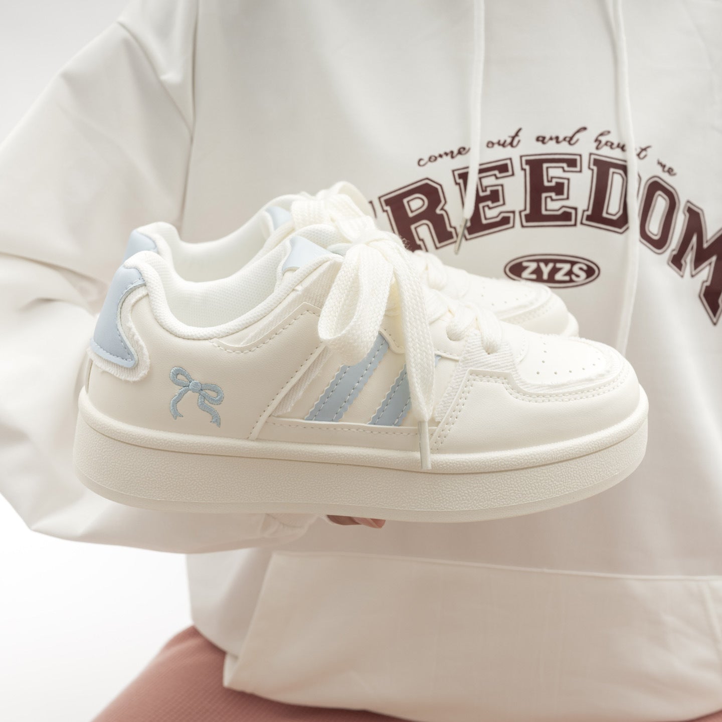 Damen Sneakers mit verspieltem Bananen-Motiv und weichem Innenfutter