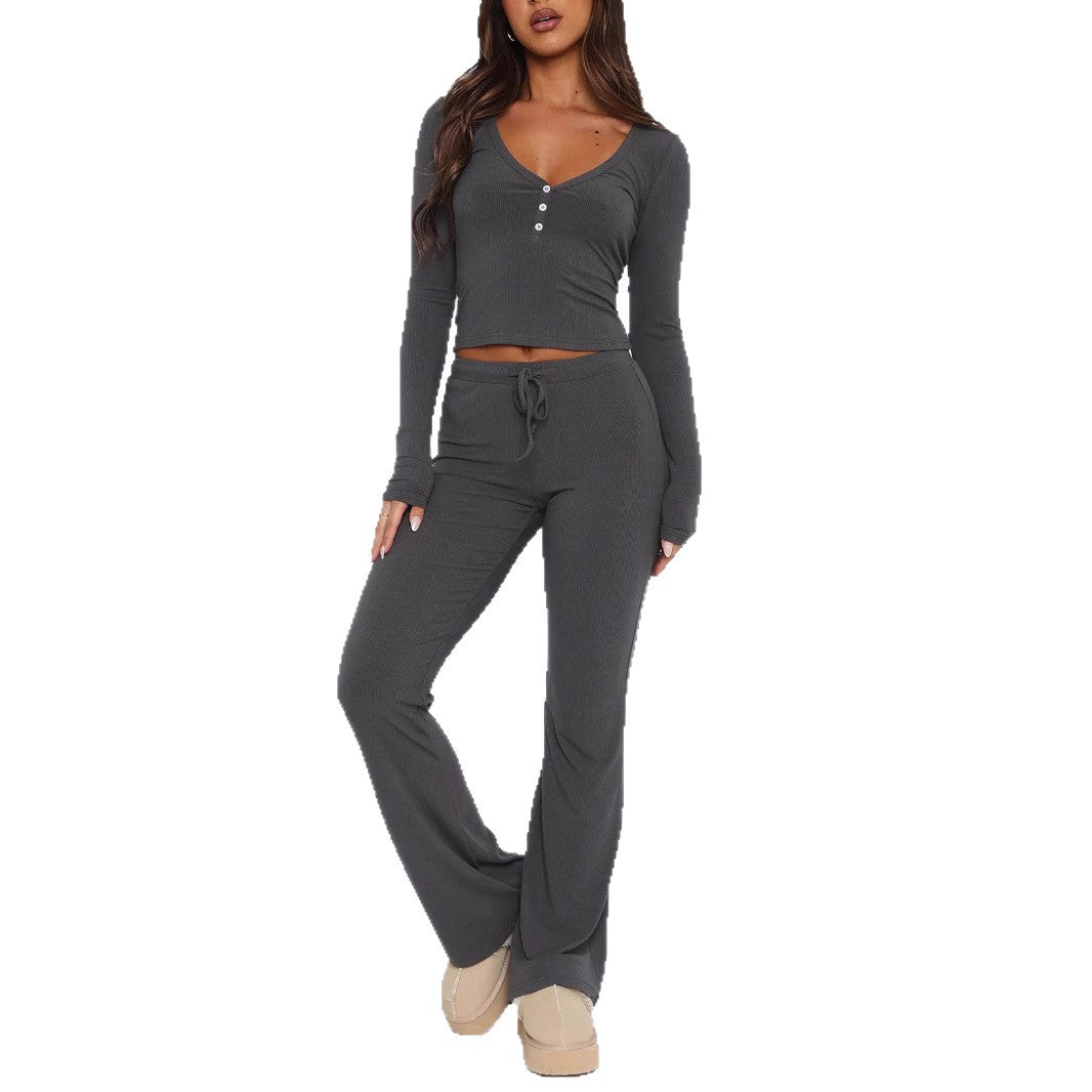 Damen lässiges Jogginganzug-Set R&B